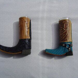 Cowboy Boot Themed Shot Glass holders